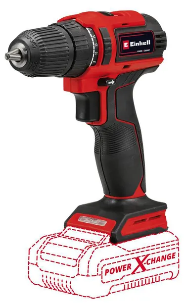 Șurubelniță electrică cu acumulator Einhell - TE-CD 18/40 Li BL- Solo, 18 V, 40 Nm