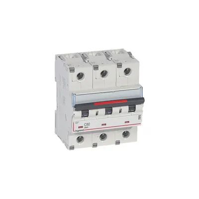 Siguranta automata - 36 kA - 3P 400 V~ - 80 A - C curba