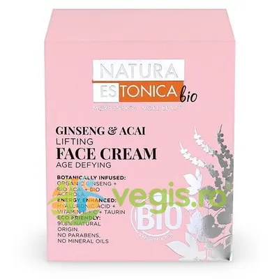 Crema cu Efect de Lifting pentru Ten Matur cu Ginseng si Acai 50ml