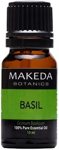 Makeda Botanics Ulei esențial de busuioc, grad terapeutic, 10 ml