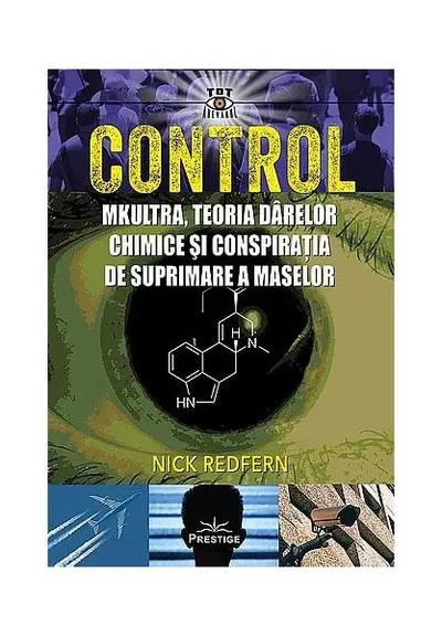 Control: MKUltra, teoria dârelor chimice şi conspiraţia de suprimare a maselor - Paperback brosat - Nick Redfern