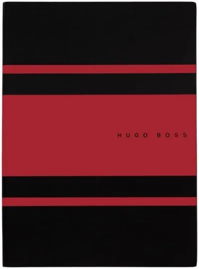 Caiet Hugo Boss Gear Matrix - A5, cu linii, roșu