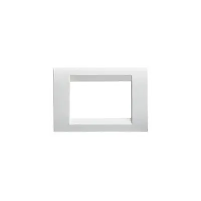 Placa ornament Virna - tehnopolimer gloss finish - 4 module- CLOUD WHITE - SYSTEM