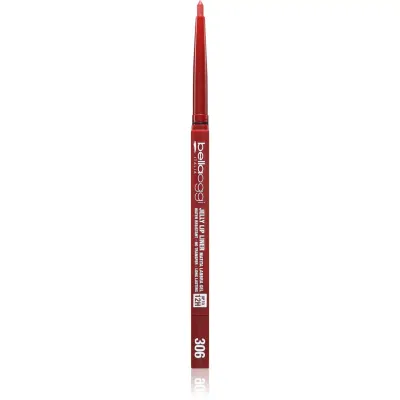 bellaoggi Jelly Lip Liner creion contur pentru buze, waterproof culoare 306 Seduction 0.3 g