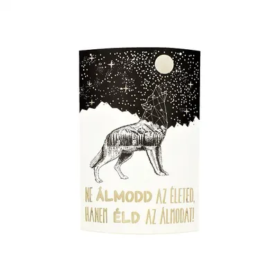 Lampa hartie Ne álmodd az életed hanem éld az álmodat!
