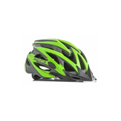Cască Bikeforce CHINOOK verde-carbon, M (55-58 cm).