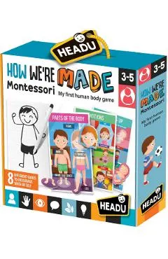 Montessori. Sa invatam partile corpului!