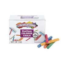 Cretă colorată - 100 buc