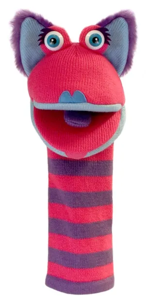 Papusa-ciorap The Puppet Company - Monstrul Kitty