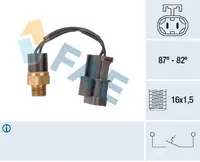 Comutator temperatura ventilator radiator potrivit NISSAN 100NX, 200SX, PRIMERA, SUNNY II, SUNNY III, SUNNY III KOMBI 1.4-2.0 06.86-03.00