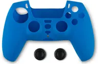 Husă din silicon pentru controler și protecție pentru butoane Spartan Gear - DualSense, albastru (PS5)