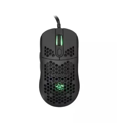 Mouse Gaming White Shark GM-5007 GALAHAD, 6.400 DPI, RGB, USB (Negru)