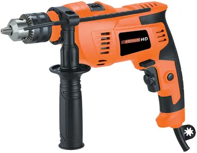 Mașină de găurit electrică cu percuție Premium HD - 40845, 1050W, 13 mm