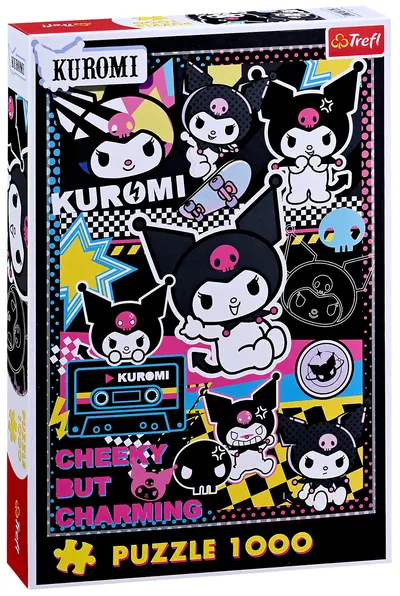 Puzzle Trefl din 1000 piese - Lumea lui Kuromi