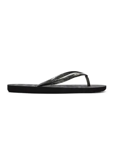 Papuci flip-flop stralucitori Viva - Negru