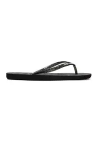 Papuci flip-flop stralucitori Viva - Negru