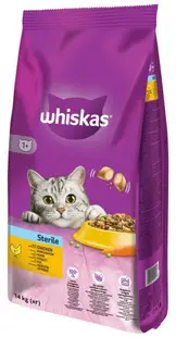 Whiskas Sterile Pui - 1-4-kg,whiskas