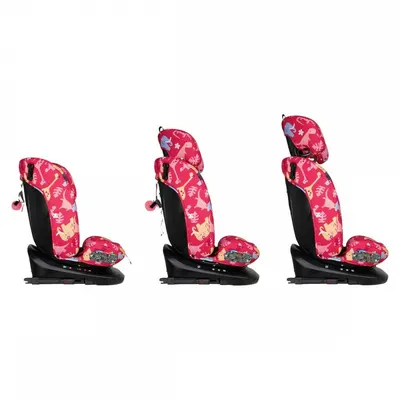 Scaun auto Cosatto Get Set Gro Dino Delite I-Size Rotativ 360, Spatar si Tetiera reglabile, Husa detasabila, Isofix, TopTether, 40-150 cm