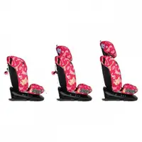 Scaun auto Cosatto Get Set Gro Dino Delite I-Size Rotativ 360, Spatar si Tetiera reglabile, Husa detasabila, Isofix, TopTether, 40-150 cm