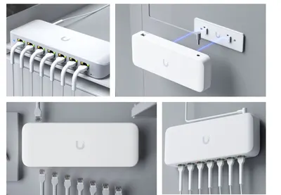 UBIQUITI 8 PORT GBE SWITC USW-ULTRA-210W, dimensiuni: 203 x 76 x 33 mm, Greutate: 320g, Interfata: 8 x 10/100/1000Mbps, 7 portur