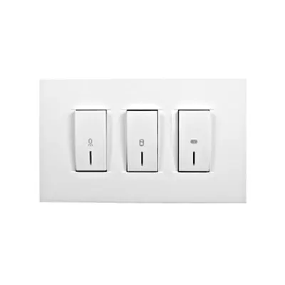 Set întrerupător baie, 3x20A, cleme cu şurub