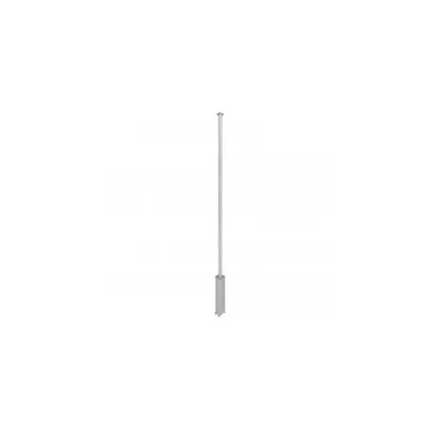 Snap-on column - 4 compartimente - inaltime 3.30 m - aluminiu body and capacs - aluminiu finish