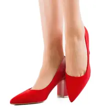 Pantofi cu toc Kanne Rosu