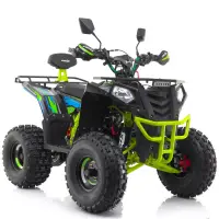 ATV Asix Comander 125cc, roti 8 , 1+1 viteze, culoare negru lime