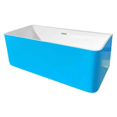 Cada baie freestanding Bella WB-834 acril 170 x 75 x 58 cm bleu