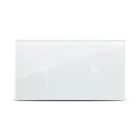 Panou dublu alb 1T+1T, aparataj touch PULSAR NS
