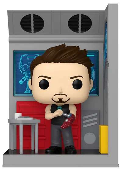 Figurină Funko POP! Nooks: Marvel: The Infinity Saga - Tony Stark in His Workshop