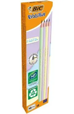 Set 12 creioane grafit HB fara guma