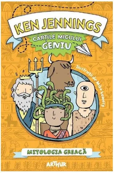 Mitologia greacă. Cărțile micului geniu (Vol. 2) - Hardcover - Ken Jennings