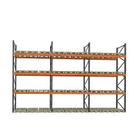 Raft pentru depozitare paleti 8460mm x Adancime 1100mm x Inaltime 4500mm, 3300kg/nivel/36 europaleti
