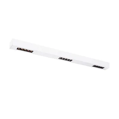 Corp iluminat TAVAN, Q-LINE ® de Luminita TAVAN, cu LED-uri alb interior Montat pe suprafata lumenul Plafon, 1m, BAP, alb, 3000K