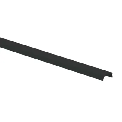 Accesoriu corp de iluminat Slot cover d16 2000 mm Negru