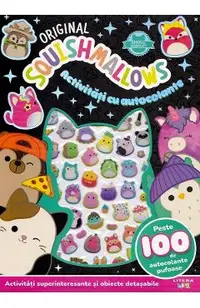 Original Squishmallows. Activitati cu autocolante
