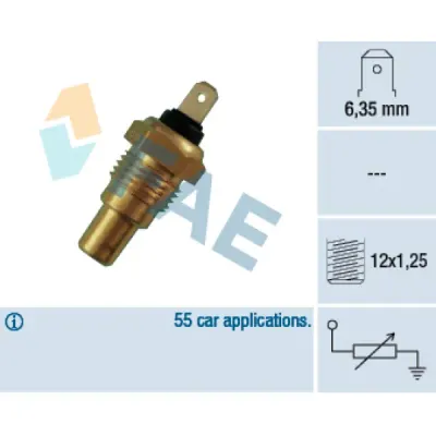 Senzor temperatura lichid racire FAE 31580