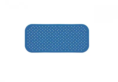 Covoras pentru cada antiderapant cu ventuze 76x34 cm albastru