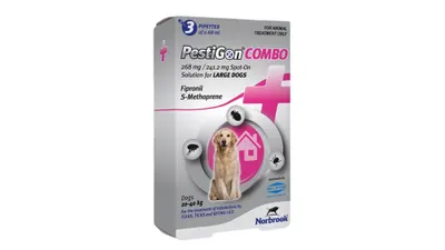 Antiparazitar caini Pestigon Combo L (20-40 kg), 3 pipete
