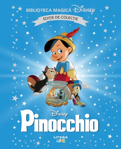 Pinocchio. Disney. Biblioteca magica. Editie de colectie