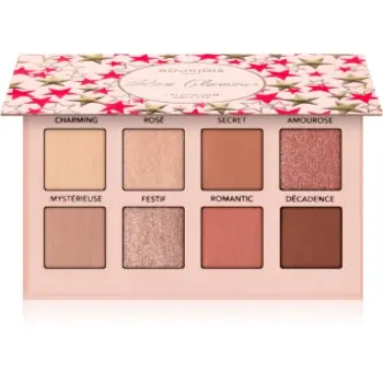 Bourjois Rose Glamour paletă cu farduri de ochi