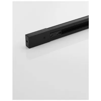 Sistem iluminat pe sina 3-WIRES TRACK Negru Aluminiu 3 Wire Track Including Ending Plug and Power Connector