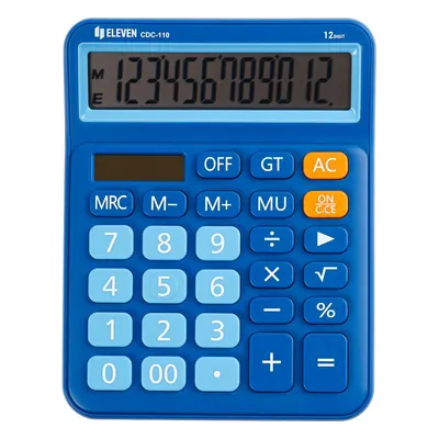 Calculator Eleven - CDC110BL, albastru