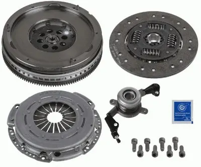Set ambreiaj cu volanta masa dubla si rulment hidraulic MERCEDES SPRINTER 3,5-T (906), SPRINTER 3-T (906), SPRINTER 4,6-T (906), SPRINTER 5-T (906), VIANO (W639) 2.0D 2.1D 2.2D dupa 2006
