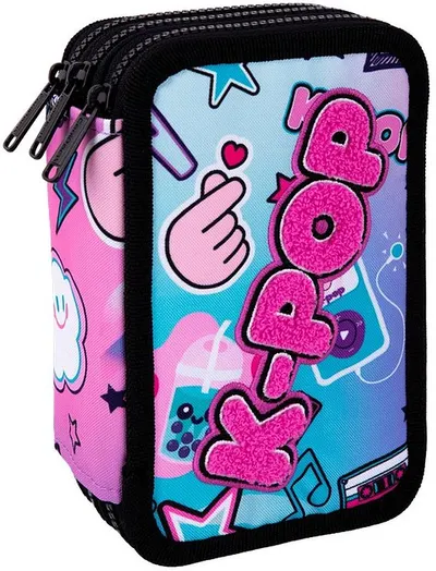 Penar cu instrumente de scris Cool Pack Jumper 3 - K-Pop Bright