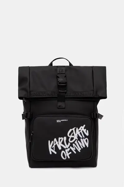 Karl Lagerfeld Jeans rucsac pentru bărbați cu imitație de piele