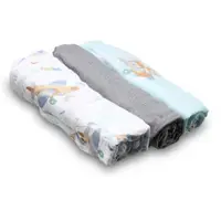 BabyOno Natural Bamboo Diapers Blue-Grey scutece textile