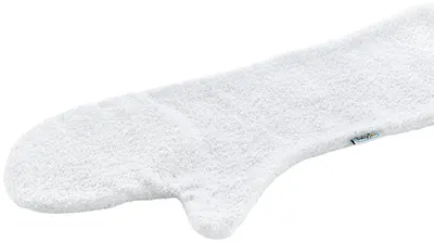 Mănușă de baie BabyJem - Alb
