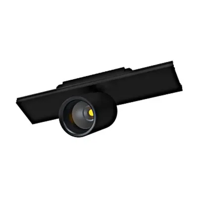 Module 1flg. Spotlight 9W 4000K black anodized L-285mm